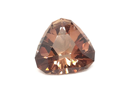 9.30 ct Bronze-Red Oregon Sunstone, rough from PANA Mine.