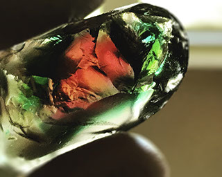 Oregon sunstone – watermelon color