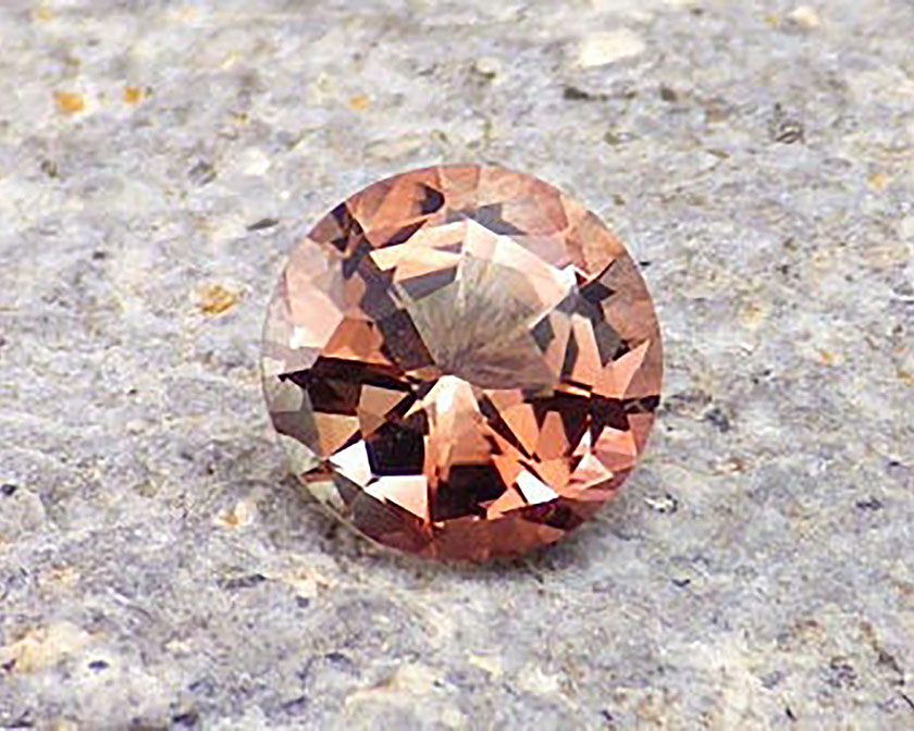 Oregon sunstone - rose pink color