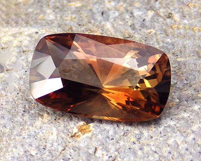 Oregon sunstone - cinnamon-walnut color