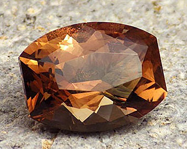 Oregon sunstone - bronze-walnut color