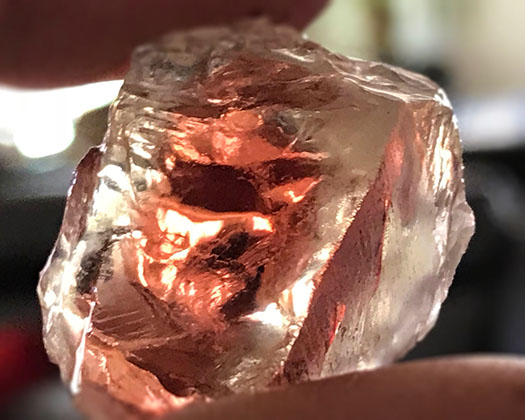 Oregon sunstone - peach color