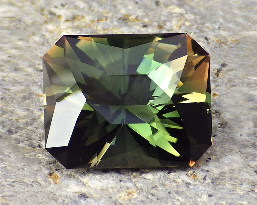 Flawless 10.80 ct Mystique Multicolor Oregon Sunstone from PANA Mine, 2017 Production