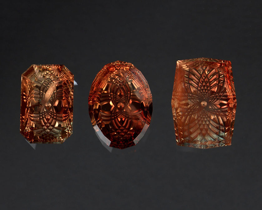 21.35 Ct, 24.50 Ct, 25.68 Ct Oregon Sunstones